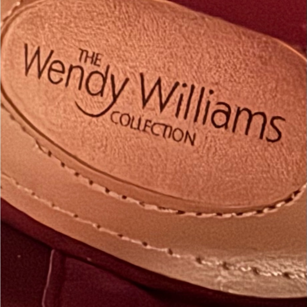 Wendy Williams Collection Bootie Boots Size 7 M Plum New No Box